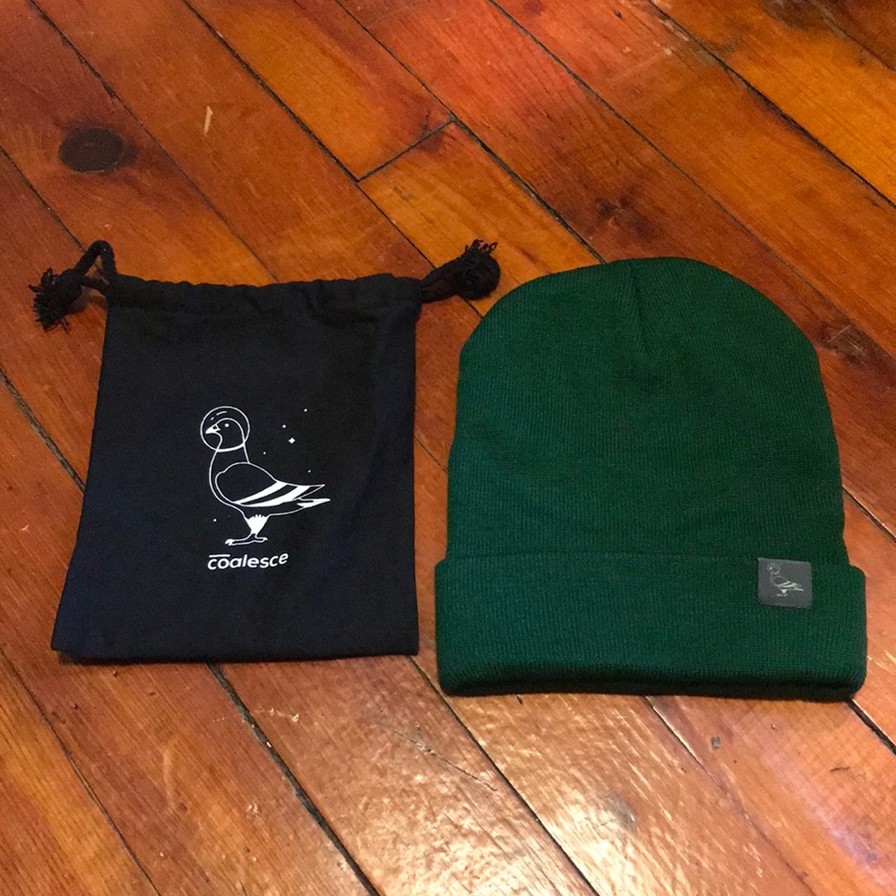 Coalesce BK digital product agency promo beanie